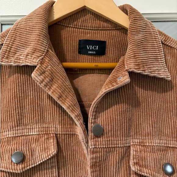 VICI Distressed Corduroy Jacket | Small - Picture 2 of 5